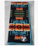Pendleton Beaver State Chief Joseph Turquoise Wool Blanket 64X80" Black. Fixed Price $275.00.