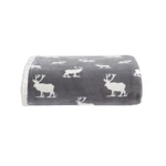 Eddie Bauer Ultra-plush Collection Throw Blanket Reversible Sherpa Fleece Cover. Fixed Price $36.99.