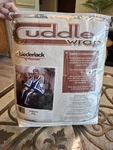 Vintage Biederlack Cuddle Wrap Blanket Throw Shaker Blue 55 X 67" Usa New. Fixed Price $31.96.