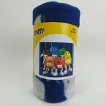 M&ms World Chocolate Candy Brand Polyester Fleece Blanket 50"X60" Throw New 2022. Fixed Price $34.95.