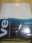$85 Vellux Chevron 100% Cotton Year Round Blanket - King Size Ecru. Fixed Price $26.99.