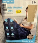 Proaller Electric Heated Blanket 8HR Soft Washable 6 Levels Remote Winter. Fixed Price $38.99.