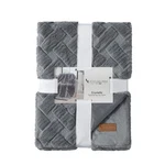 Koolaburra By Ugg Crystelle Gray Faux Fur Throw Blanket Soft Cozy Luxe. Fixed Price $45.00.