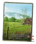 Manual Inspirational Collection Tapestry Throw With Verse, Lift My Eyes, 50. Fixed Price $67.09.