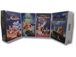 Disney Classic Vhs Boxed Silk Touch Throw 50" 70" Complete Set Of 4!. Fixed Price $179.99.