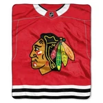 Chicago Blackhawks 50X60 Plush Raschel Throw Blanket - Jersey Design New Nhl. Fixed Price $33.95.