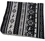 Victorias Secret Pink Blanket Dog Throw Stadium Labrador Retriever Black White. Fixed Price $24.99.