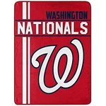 Northwest Mlb Washington Nationals Micro Raschel Super Plush Throw, 46" X 60". Fixed Price $36.95.