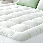 Ultra Soft King Size Mattress Topper - Viscose Made From Bamboo Pillow. Fixed Price $103.78.