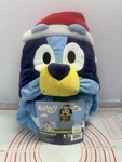 Bluey Kids Hooded Blanket Santa Hat Plush Throw 30" X 50" New. Fixed Price $43.96.