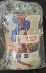 The Big One Marvel Spiderman Oversized Plush Throw, 72"X60", New!. Fixed Price $23.99.
