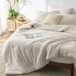 Bedsure Oversized Comforter Set - Beige Soft King, 05. Fixed Price $117.41.