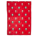 Franco Nintendo Super Mario Gaming Toad Plush Throw Blanket, 46 X 60. Fixed Price $23.38.
