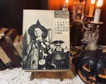 Retro Little Witch Costume Photo Print 50 Halloween Handcrafted Plaque Sign. Fixed Price $17.95.