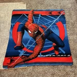 Vintage Marvel Spiderman Movie Fleece Throw/blanket 2003 - 52"X 48". Fixed Price $25.00.