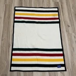 Pendleton Glacier Park Crib Blanket Wool Lap Multi Stripe Throw 32X44 *. Fixed Price $84.99.