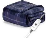Sunbeam Royal Ultra Rodeen Blue Plaid Heated Personal Throw / Blanket, Cozy-warm. Fixed Price $109.99.