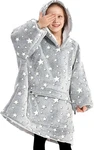 Wearable Blanket Hoodie For Kids Sherpa Patterns Oversized Sweatshirt Wi. Fixed Price $39.99.