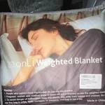 Zonli Cooling Weighted Blanket Twin Cream 48X72 12 Lb X002NEADDB. Fixed Price $30.00.