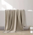 Jennifer Adams, 60" 70" Luxe Chenille Corduroy Blanket Throw Coffee. Fixed Price $58.00.