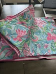 Lilly Pulitzer Beach Blanket 70 X40 Guc. Fixed Price $15.99.