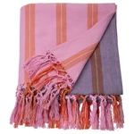 Ikea Mavinn Throw Pink / Orange Stripe 110X170 Cm 43X67" 006.009.74 New. Fixed Price $55.00.