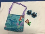 Disney Ariel Little Mermaid Purse Fashion Bag Sunglasses Hair Clip. Fixed Price $9.99.