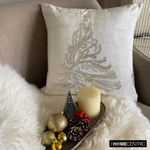 White Holiday Cor Throw Cover Velvet Pillowcase - Crystal Pine. Fixed Price $47.34.