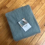 Better Homes & Gardens Faux Mohair Cozy Couch Throw Blanket Green Ash. Fixed Price $10.00.