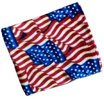 Zoofleece American Flag Usa Red White Blue Throw Bedding Blanket 50X60". Fixed Price $29.71.