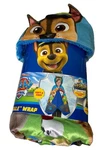 Nickelodeon Paw Patrol Snuggle Wrap Chase Cape Soft Blanket Comfy Throw Blue Nwt. Fixed Price $18.00.