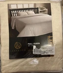 Superior Blanket Full/ Queen 88X90" Basket Weave Ivory. Fixed Price $35.00.