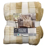 Member's Mark Oversized Plush Sherpa Throw Blanket, 60" X 70" (elm Plaid). Fixed Price $24.99.