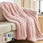 The Connecticut Home Blanket Soft Fluffy Room Decor, Cozy Warm Throw.... Fixed Price $30.46.