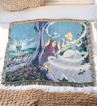 Vtg 1990S The Northwest Company Blanket Throw Cinderella Disney Princess. Fixed Price $32.00.