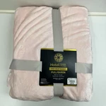 Signature Hotel Collection Full/queen 90" X Shiny Velvet Blanket Pink. Fixed Price $15.00.