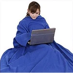 Warmie- Cozy Blanket With Sleeves Blue. Fixed Price $8.99.