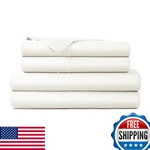 Whisper Organics 100 Cotton Sheets Twin Xl - Gots Certified Bed. Fixed Price $128.45.