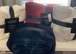 Lauren Ralph Micromink Plush Blanket, Various Colors And Size Pick. Fixed Price $75.00.
