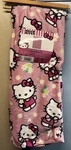 Hello Kitty Flower Power Pink Silk Touch Plush Throw Blanket 50 X 70. Fixed Price $54.99.