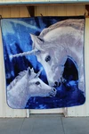 Lisa Parker Sacred Love Fantasy Queen Size Blanket Bedspread. Fixed Price $58.23.