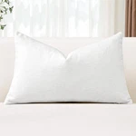 Otostar Chenille Throw Pillow Covers 12X20 Inch Soft Farmhouse White Decorati.... Fixed Price $15.64.