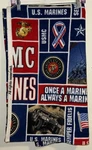 Usmc United States Core Fleece Blanket Marines Military 60X48. Fixed Price $25.00.