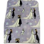 Disney Frozen 2 Elsa Purple Blanket Fleece Lightweight Throw Toddler 36X47.5. Fixed Price $15.20.