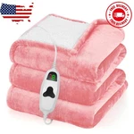 Heated Blanket Electric Throw 50"X60", Heating With 10 Levels 8 .... Fixed Price $56.00.