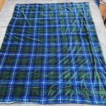 Sanctuary Twin Size Throw Blanket Soft Microfiber Top Sherpa Like Backing 64X47". Fixed Price $24.90.