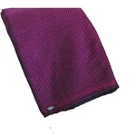 Cashmere 4 Ply Throw/blanket Hand Loomed Nepal 2 Color Fuchsia & Blue. Fixed Price $132.00.