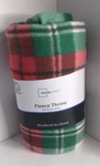 Mainstays Holiday Christmas Plaid Fleece Throws 50 X 60 New. Fixed Price $10.44.
