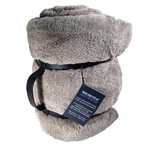 Mon Chateau Luxury Collection Luxe Melange Faux Fur Blanket Taupe Queen 98" 92". Fixed Price $109.05.