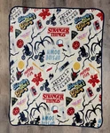 Netflix Stranger Things Super Soft Minky Fleece Throw 40" 50" Travel Blanket. Fixed Price $24.99.